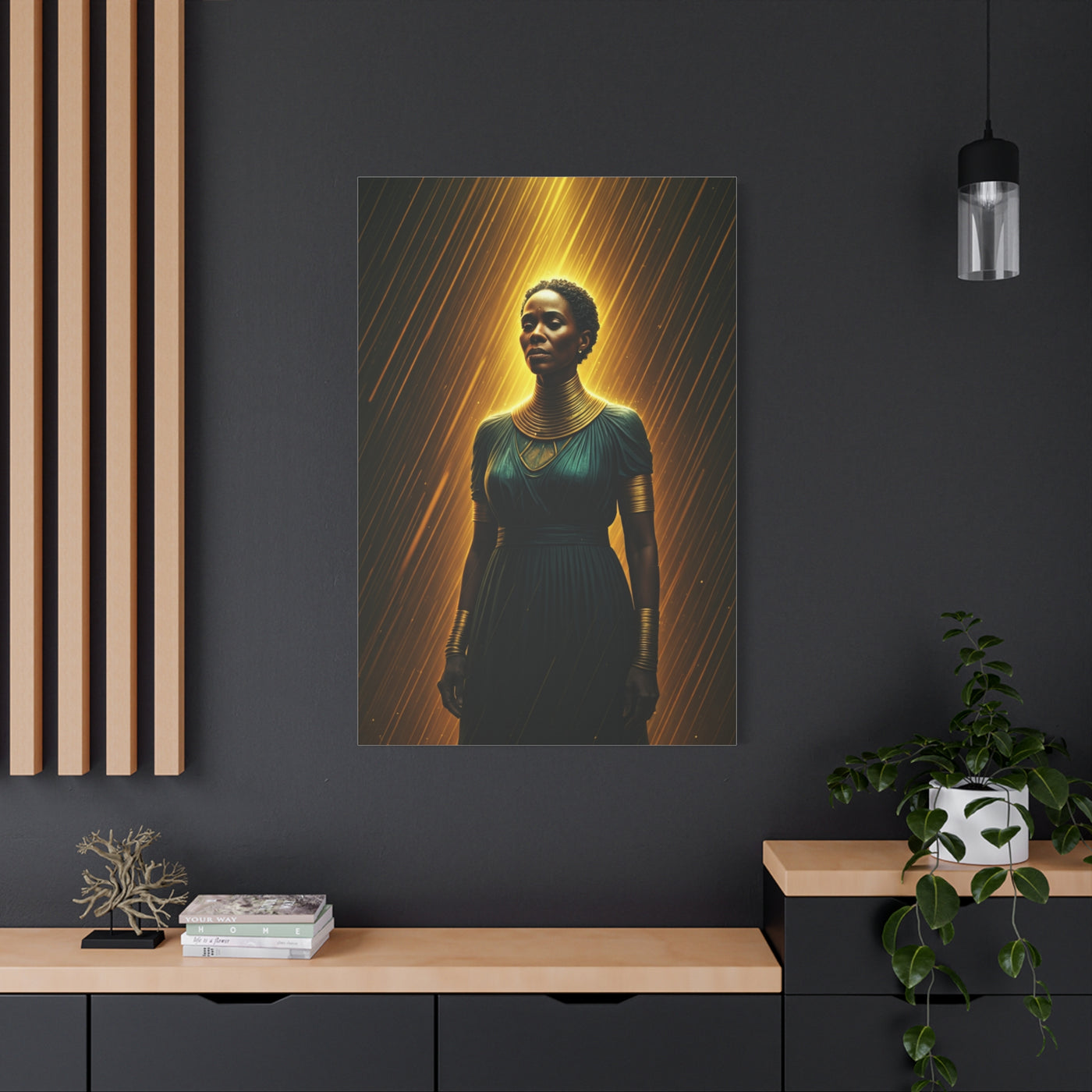 Golden Sovereign Presence Wall Art & Canvas Prints
