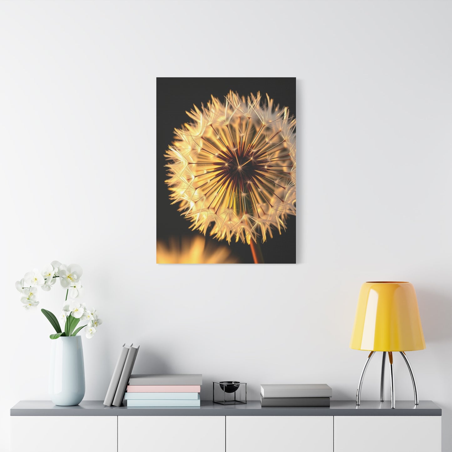 Vision Dandelion Flower Art Art Wall Art & Canvas Print