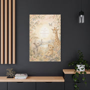 Fearfully and Wonderfully Made Nursery Scripture Wall Art & Canvas Print