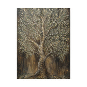 Golden Abstract Tree Texture Luxury Trees Wall Art & Canvas Print