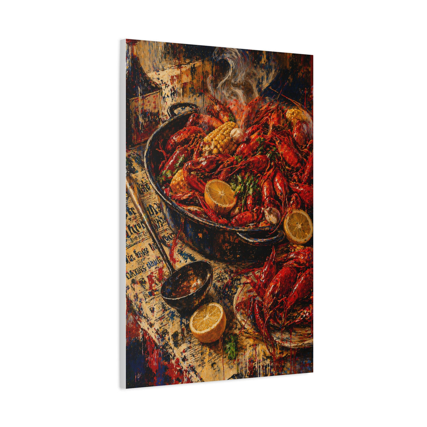 Crawfish Boil Fine Art Composition Wall Art & Canvas Print