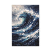 Dynamic Ocean Wave Expression Wall Art & Canvas Print