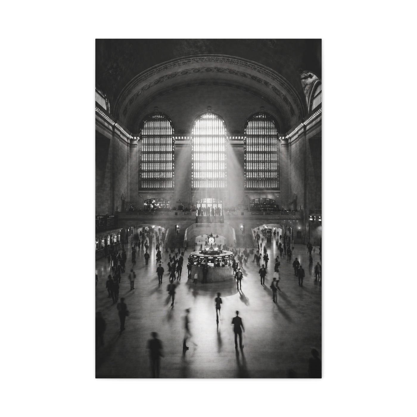 Grand Central Light & Motion Study Wall Art & Canvas Print