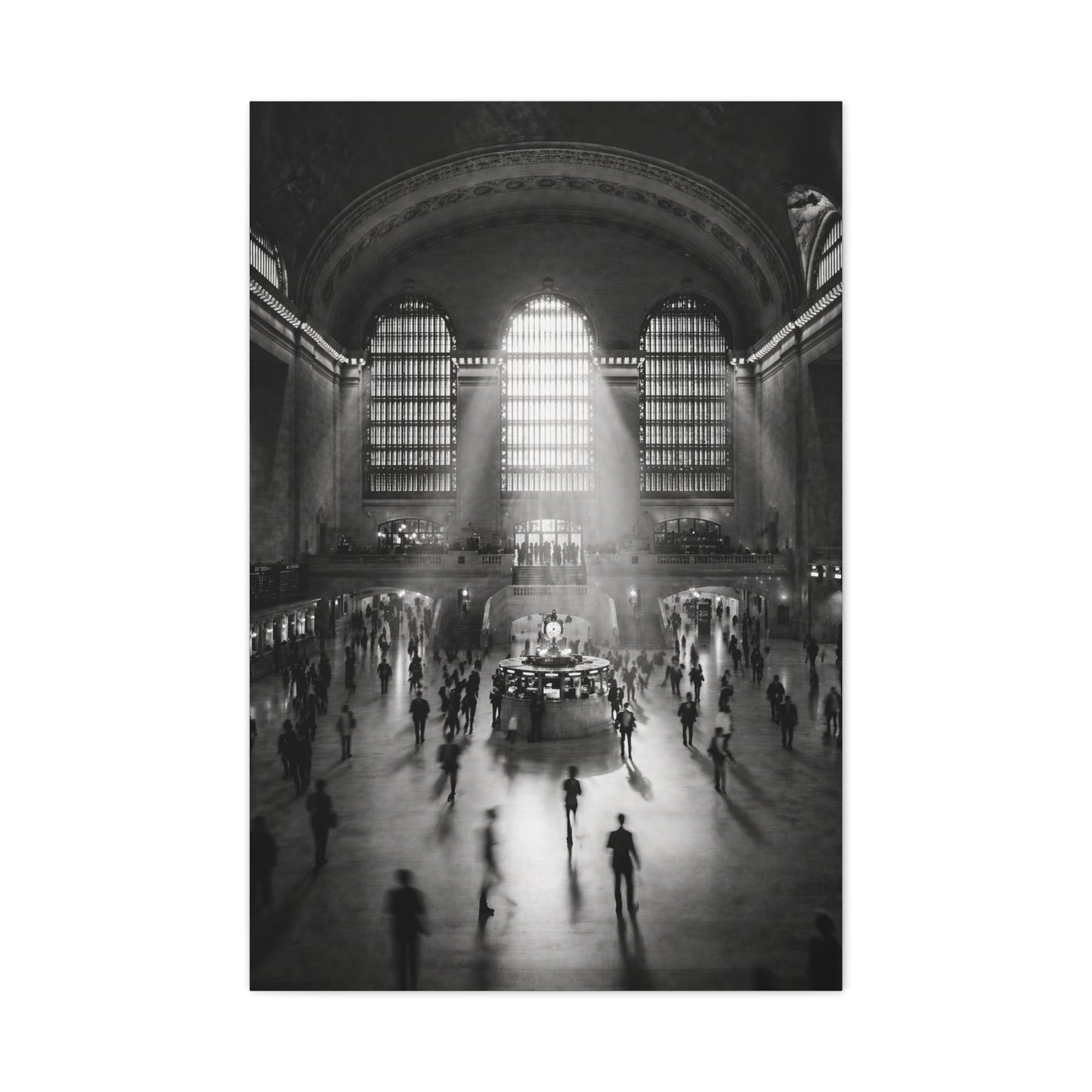 Grand Central Light & Motion Study Wall Art & Canvas Print