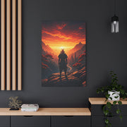 Samurai at Sunset Wall Art & Canvas Prints