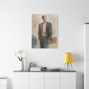 Executive Portrait Abstraction Wall Art & Canvas Print