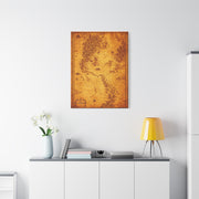 Antique Treasure World Map Wall Art & Canvas Prints