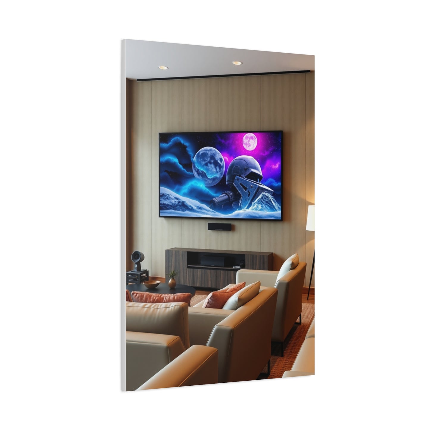 Vision Home Theater Art Art Wall Art & Canvas Print