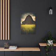Weathered Barn in Tall Green Fields Wall Art & Canvas Prints