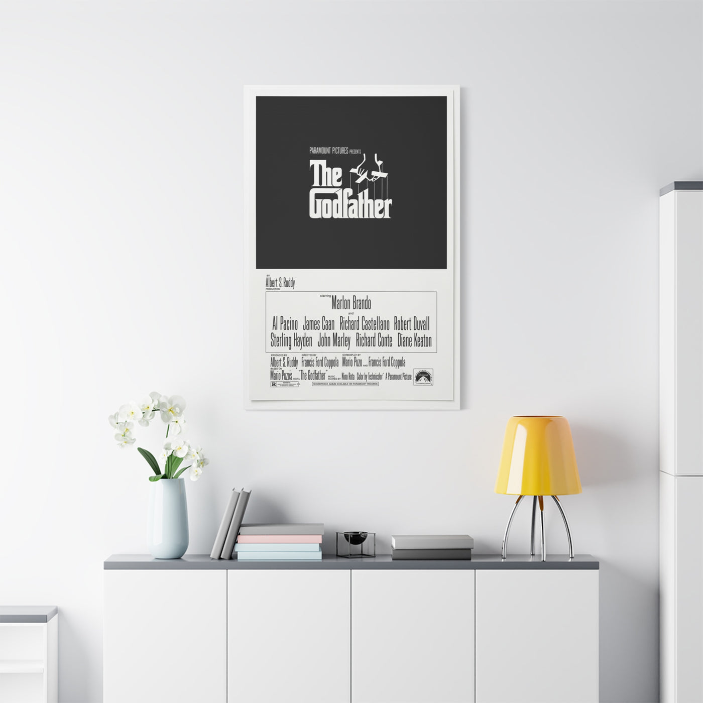 The Godfather Movie Poster Wall Art & Canvas Print