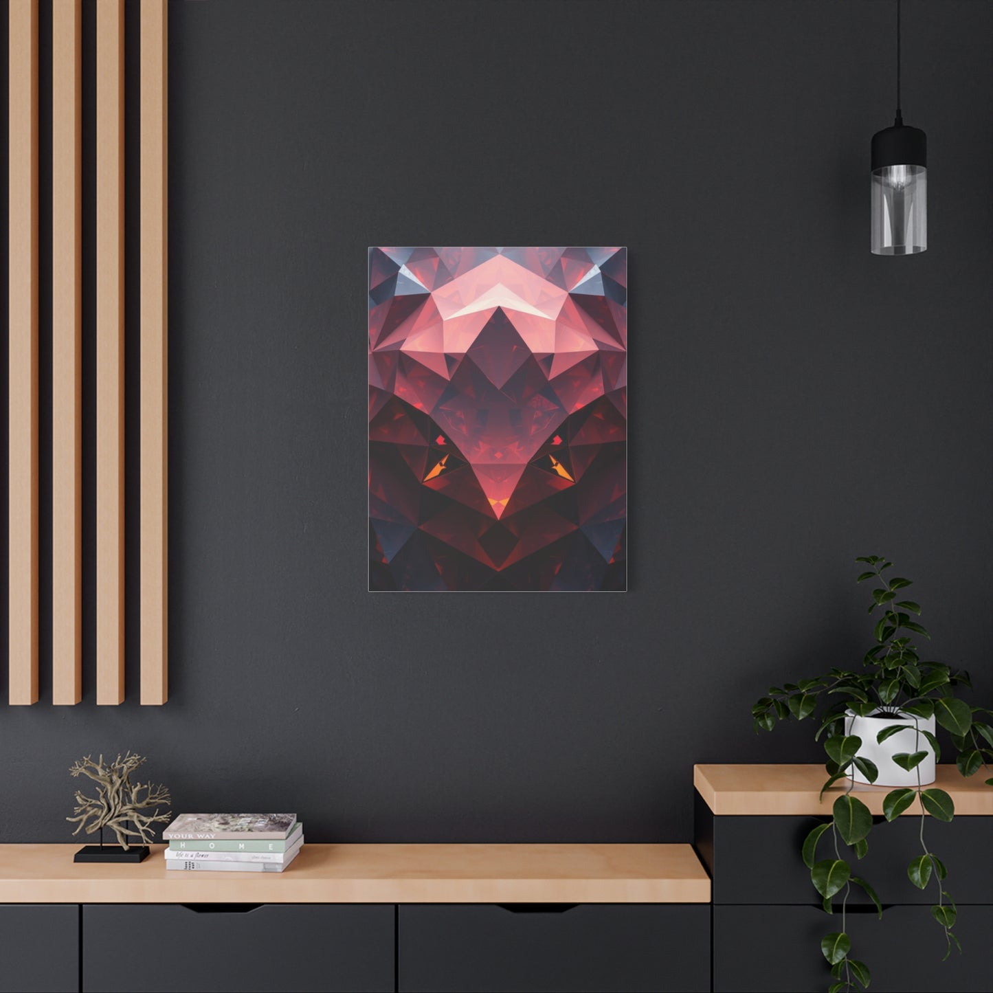 Geometric Illumination Masterpiece Wall Art & Canvas Print