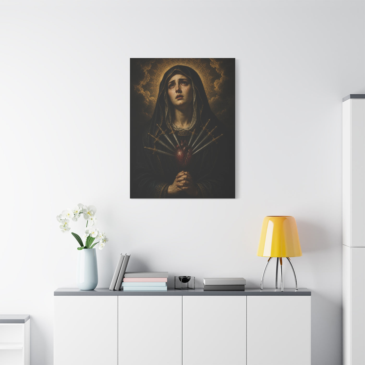 Our Lady of Sorrows Wall Art & Canvas Print