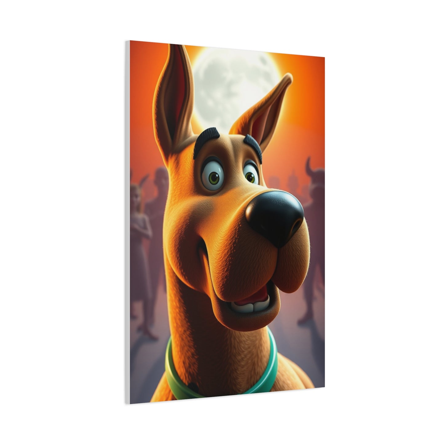 Scooby-Doo (TV Series) Characters Art Supreme Canvas Wall Art & Canvas Print