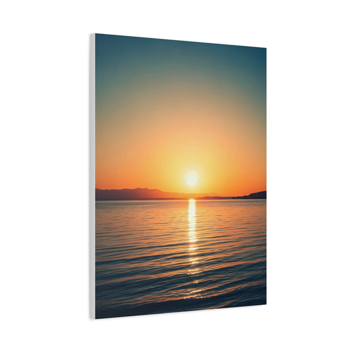 Radiant Ocean Sunrise Reflection Wall Art & Canvas Prints