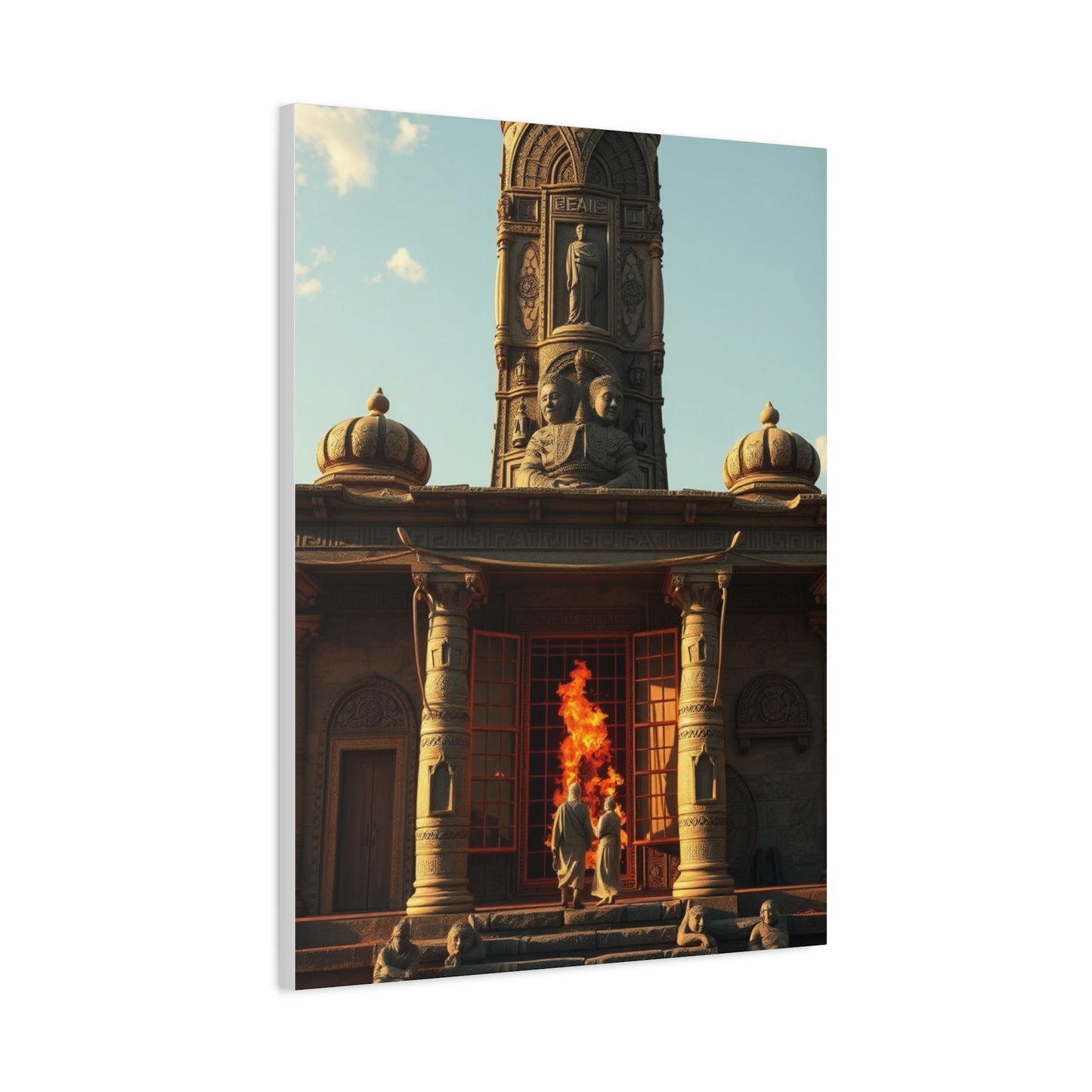 Primal Heritage Panorama Wall Art & Canvas Print