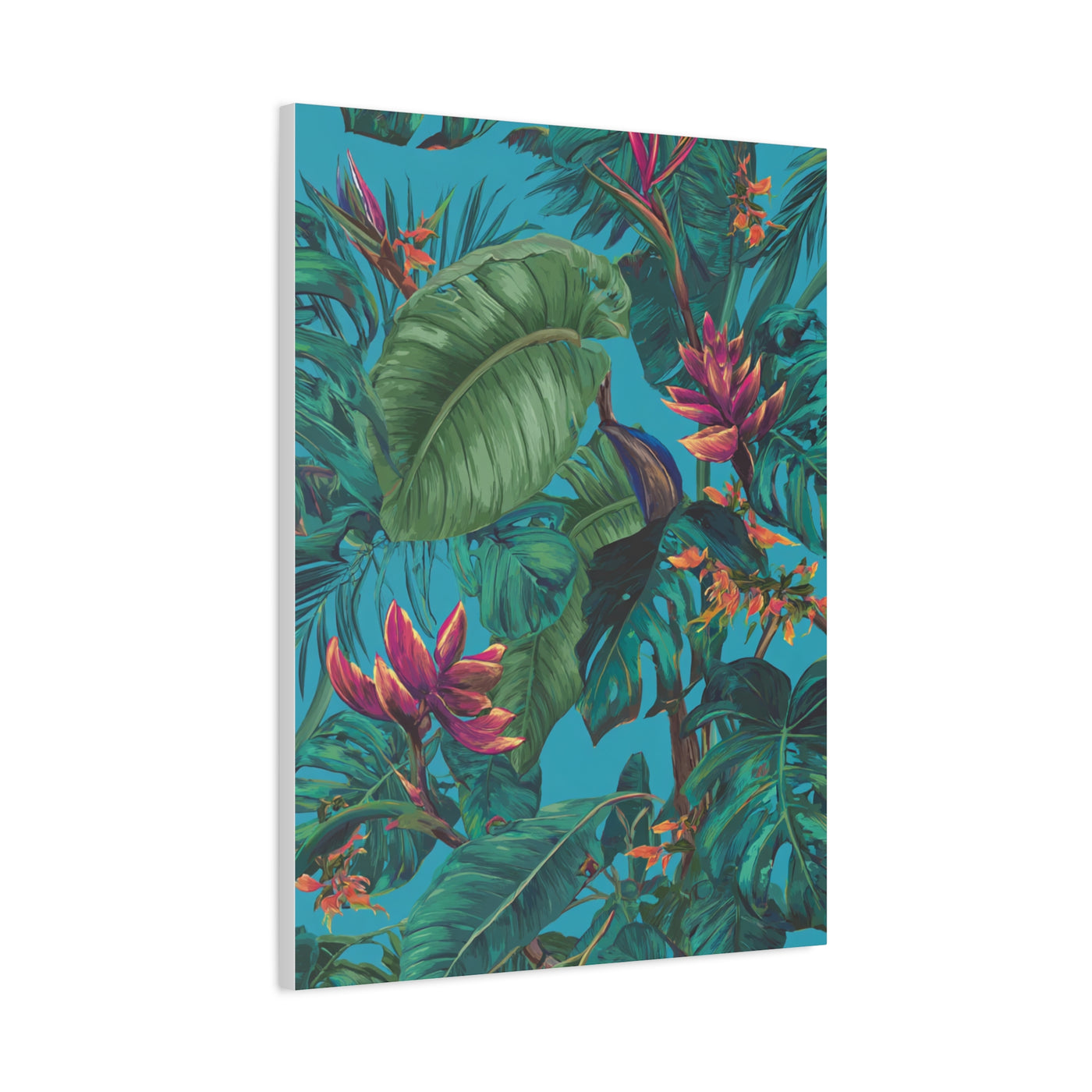 Tropical Botanical Leaves Wall Art & Canvas Print