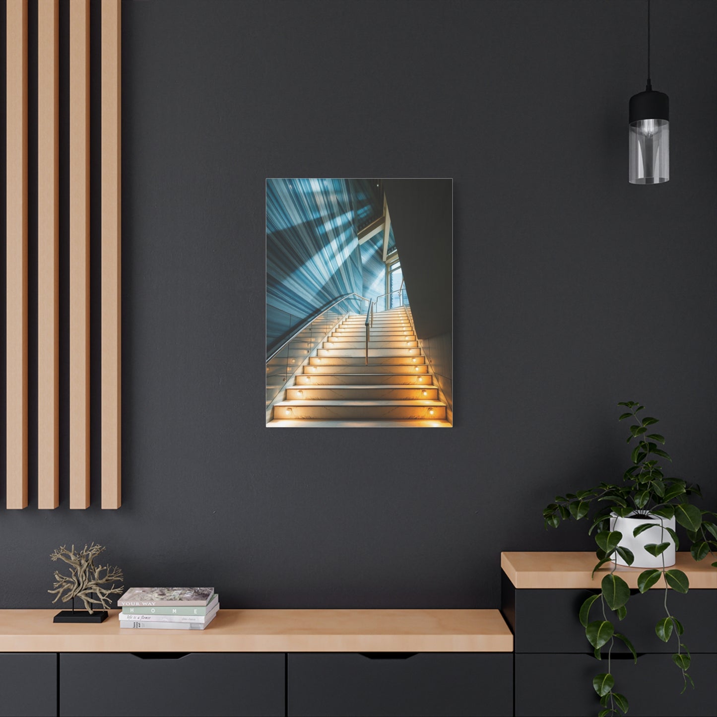 Stair & Staircase Art Canvas Art 4 Wall Art & Canvas Print