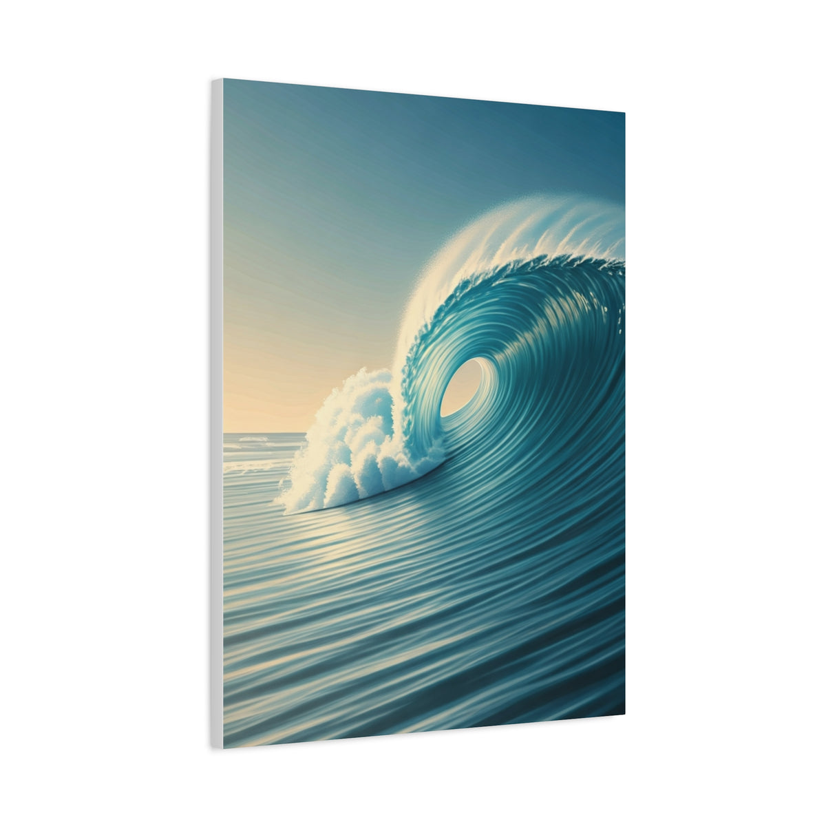 Ocean Wave Tunnel Motion Wall Art & Canvas Prints