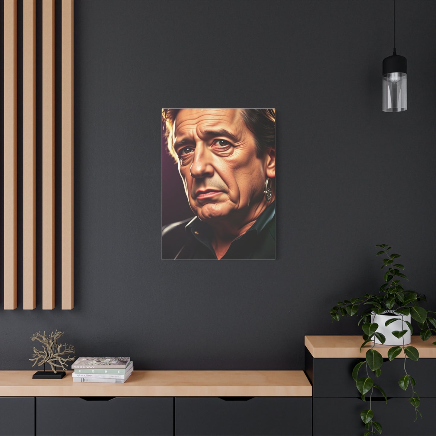 Johnny Cash Art Supreme Canvas Wall Art & Canvas Print