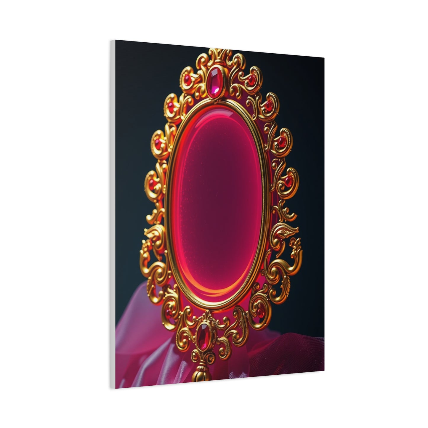 Gold & Pink Art Supreme Canvas Gallery Wall Art & Canvas Print