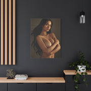 Soft Studio Nude Portrait Wall Art & Canvas Print