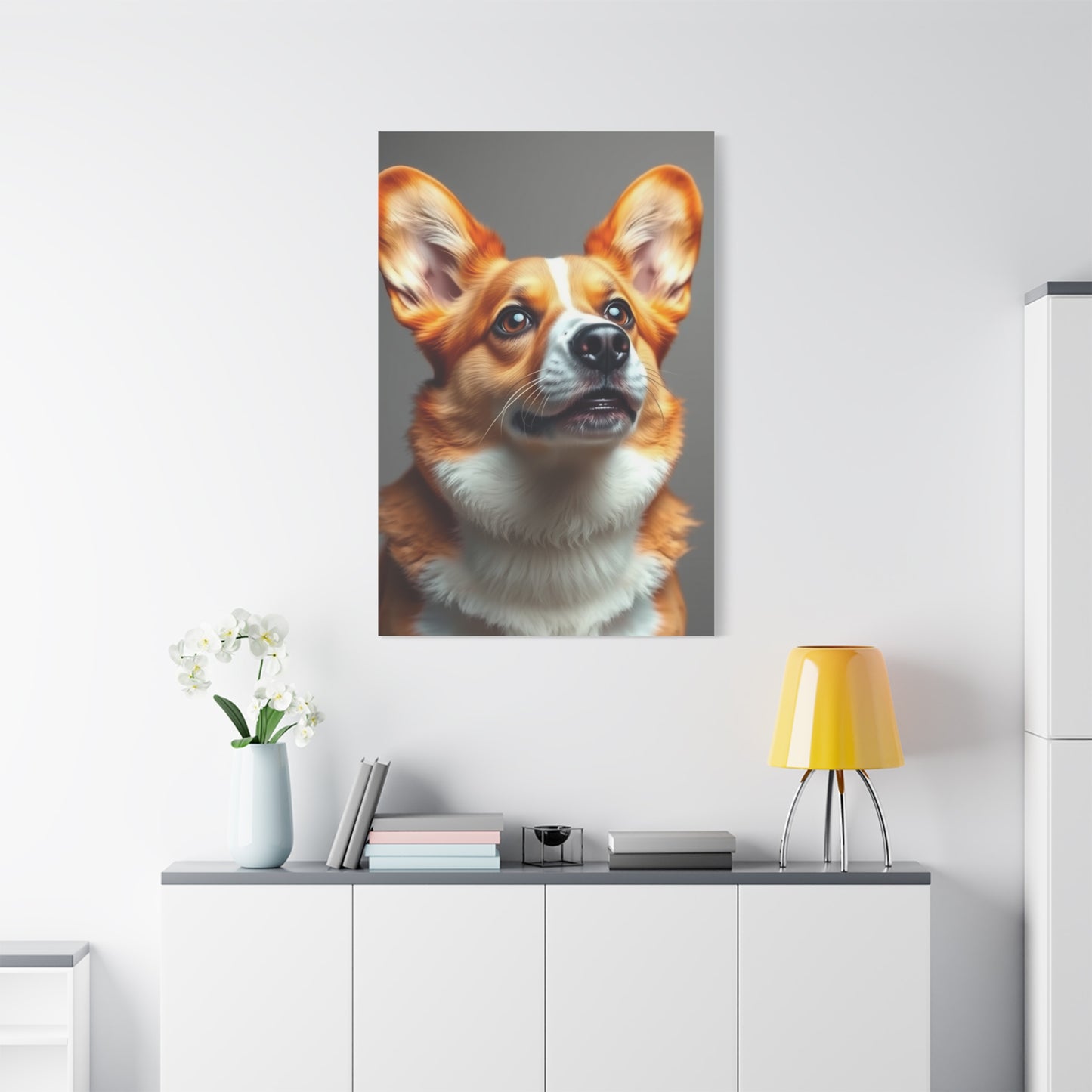 Corgi Dog Art Supreme Canvas Wall Art & Canvas Print