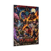 One Piece Wano Country Arc Final Battle Poster Wall Art & Canvas Print