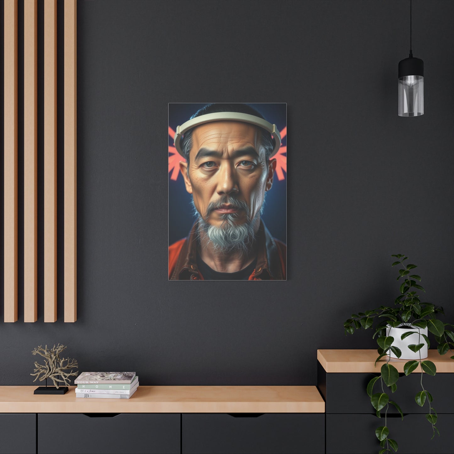 Serene Elegance Tapestry wall art & canvas print