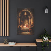 The Last Supper Candlelit Gathering Wall Art & Canvas Print