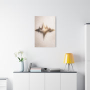 Luminous Soundwave Glass Sculpture Wall Art & Canvas Print