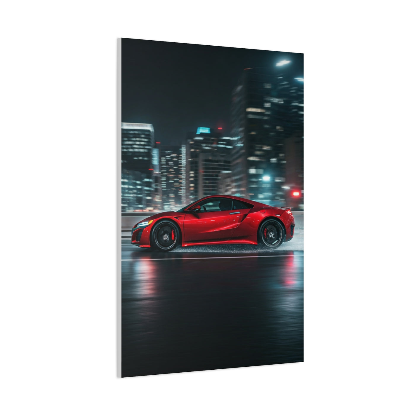 Acura NSX Modern City Presence Wall Art & Canvas Prints