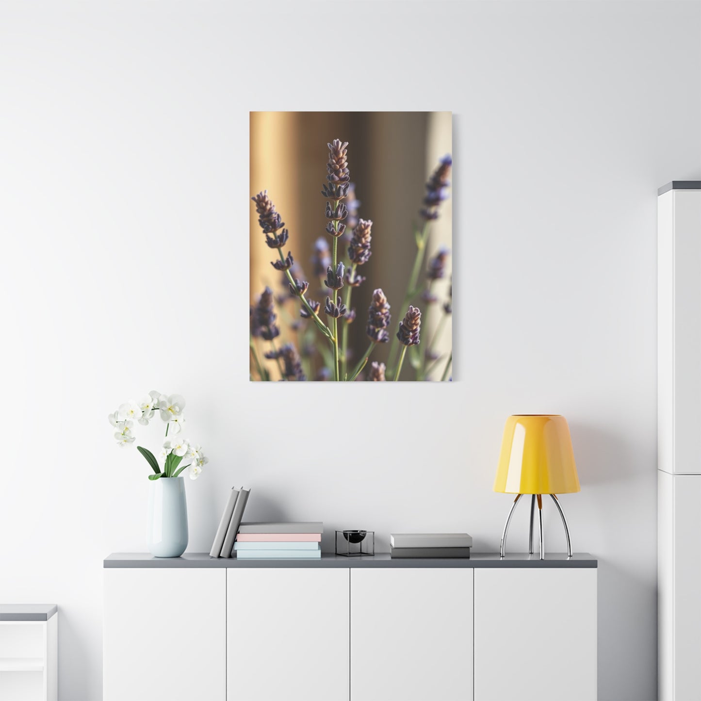 Lavender Herb Art Supreme Canvas Wall Art & Canvas Print