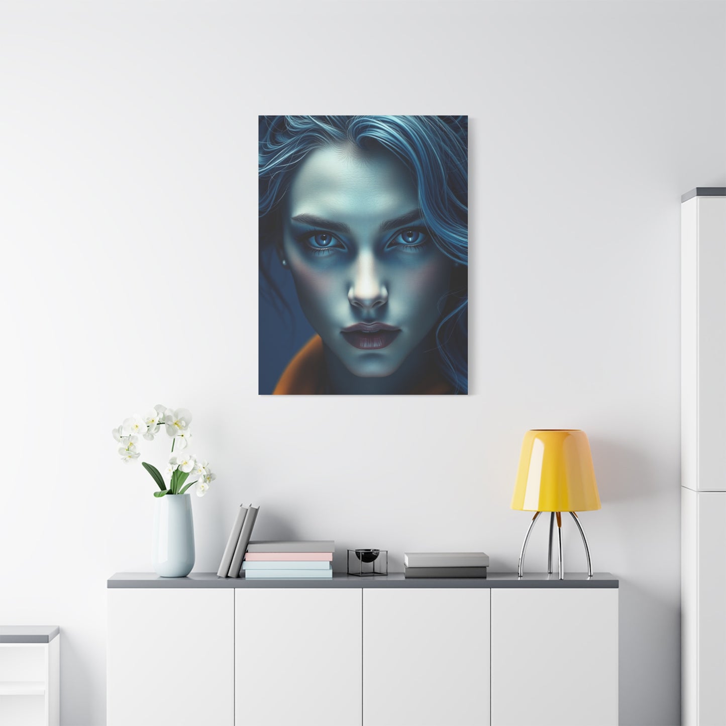 Blue Velvet Vision Wall Art & Canvas Print
