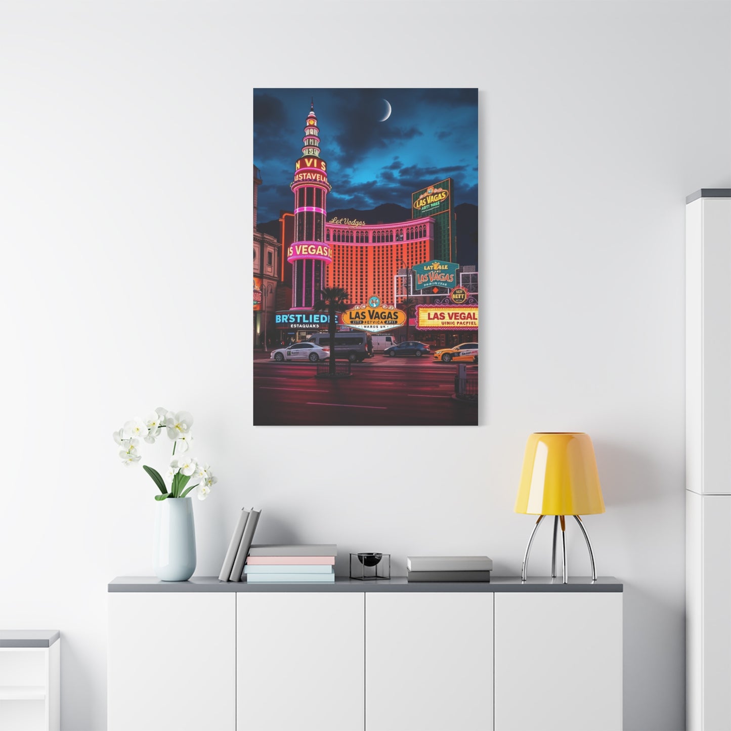 Las Vagas Art Canvas Art 2 Wall Art & Canvas Print