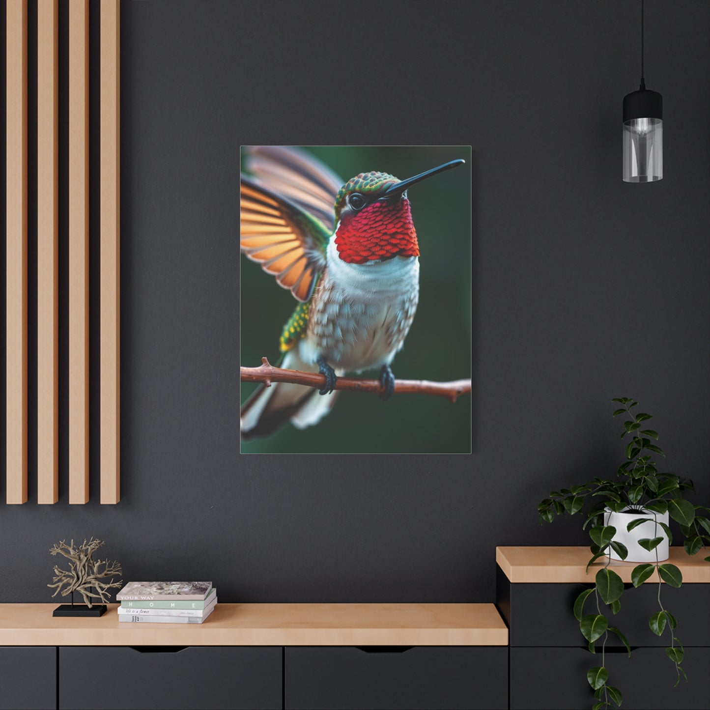 Masterpiece Humming Bird Art Vision Wall Art & Canvas Print