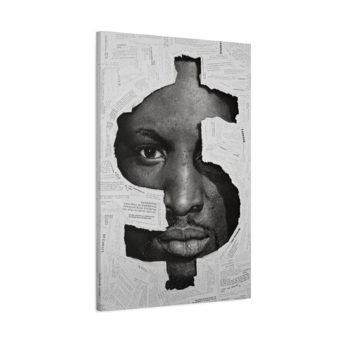 Dollar Sign Mixed Media Wall Art & Canvas Prints