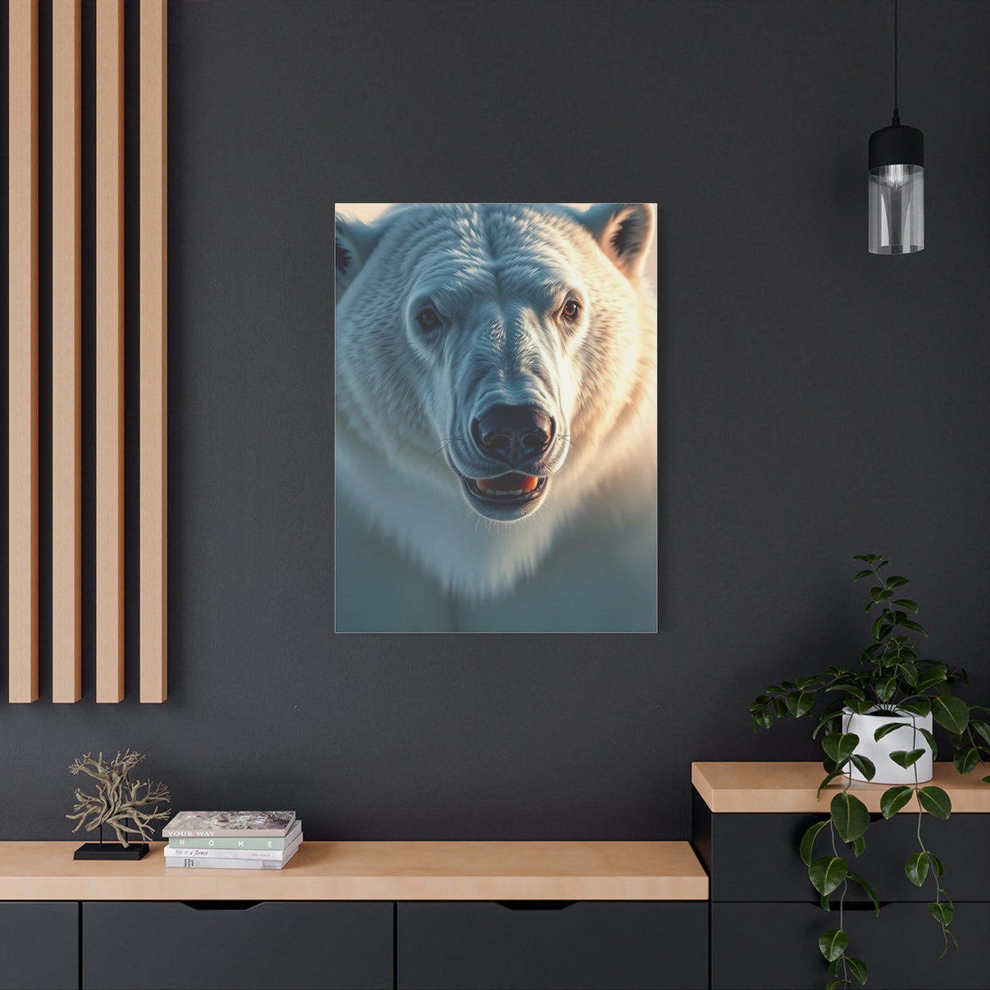 Polar Bear Art Supreme Canvas Wall Art & Canvas Print