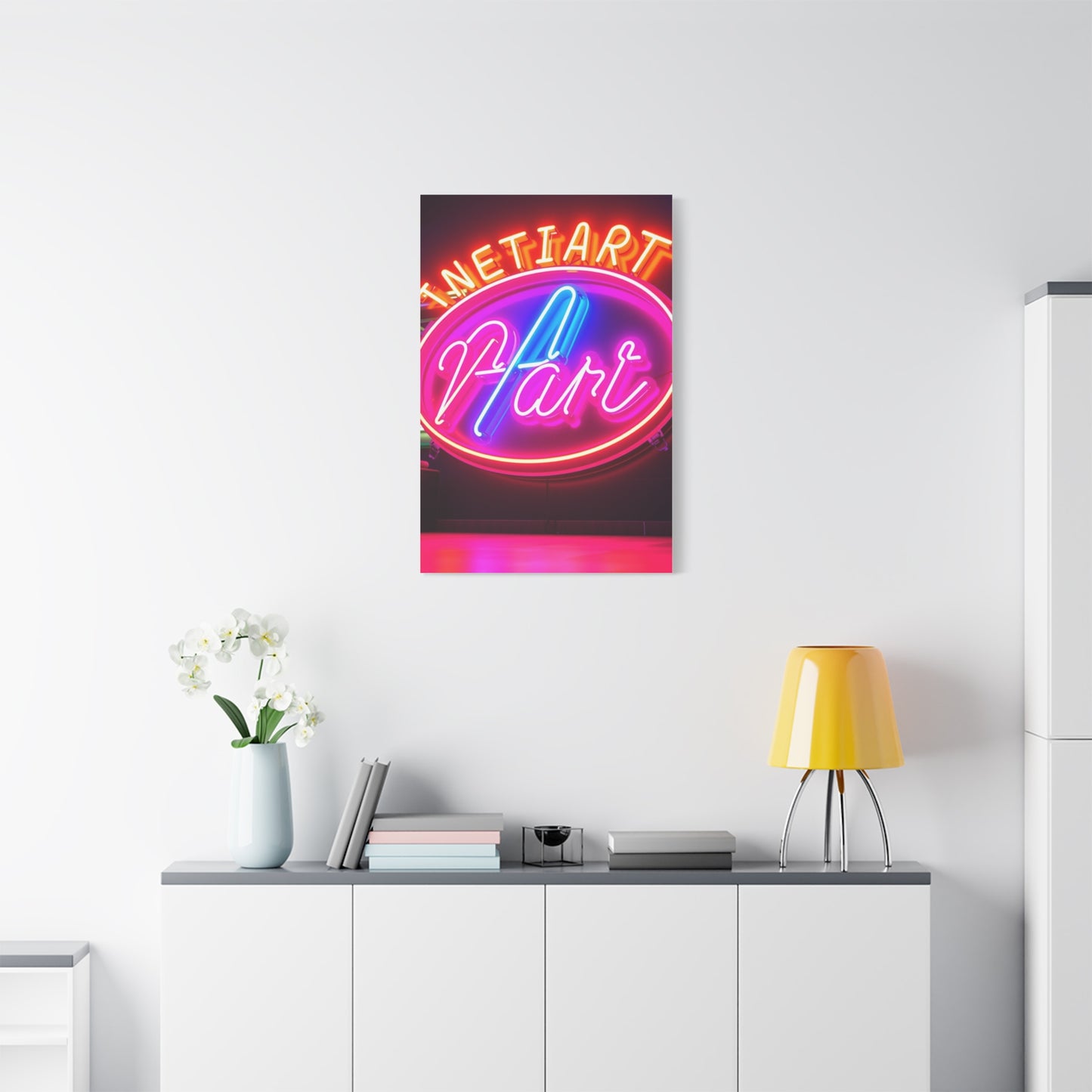Gleaming Aurora Canvas Wall Art & Canvas Print