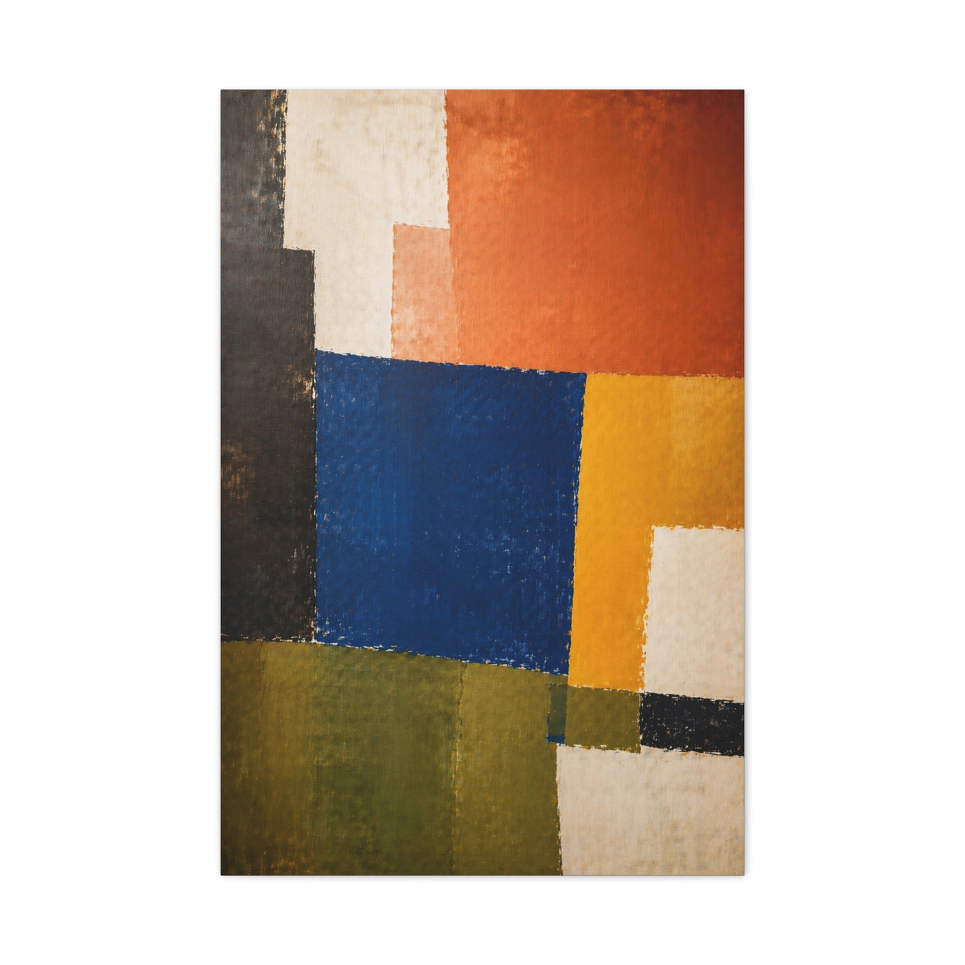 Modern Color Field Collaboration Wall Art & Canvas Print