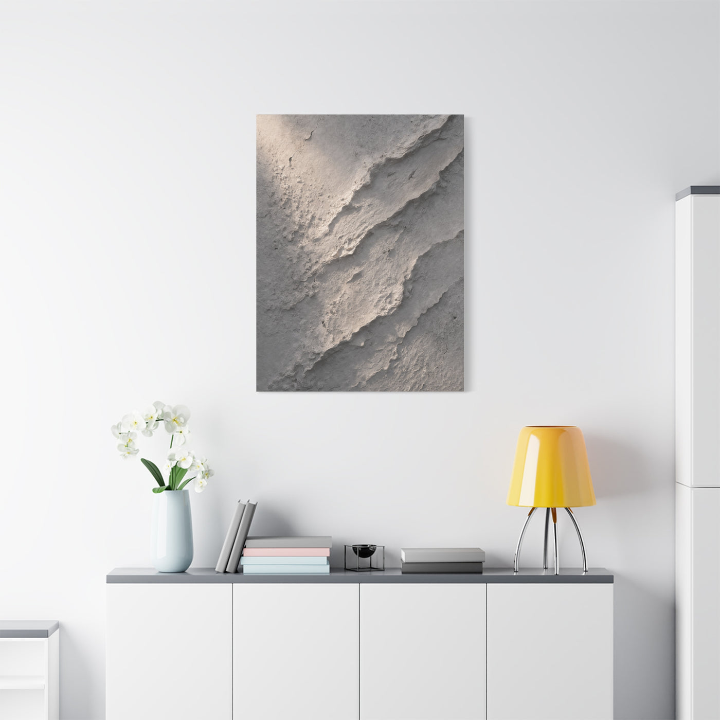 Limestone Texture Relief Wall Art & Canvas Print