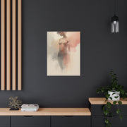 Soft Abstract Nude Silhouette Wall Art & Canvas Print