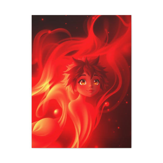 Scarlet Elegance Artwork Wall Art & Canvas Print