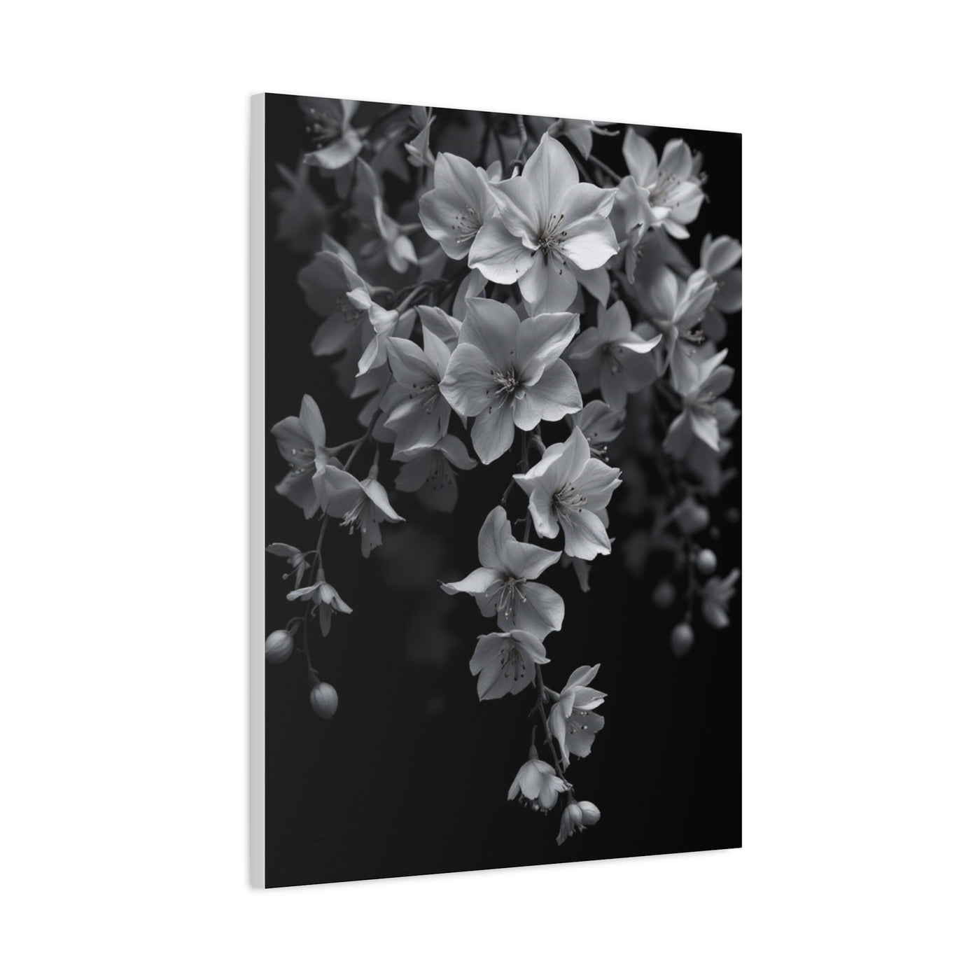Cascading Cherry Blossom Branch Wall Art & Canvas Prints