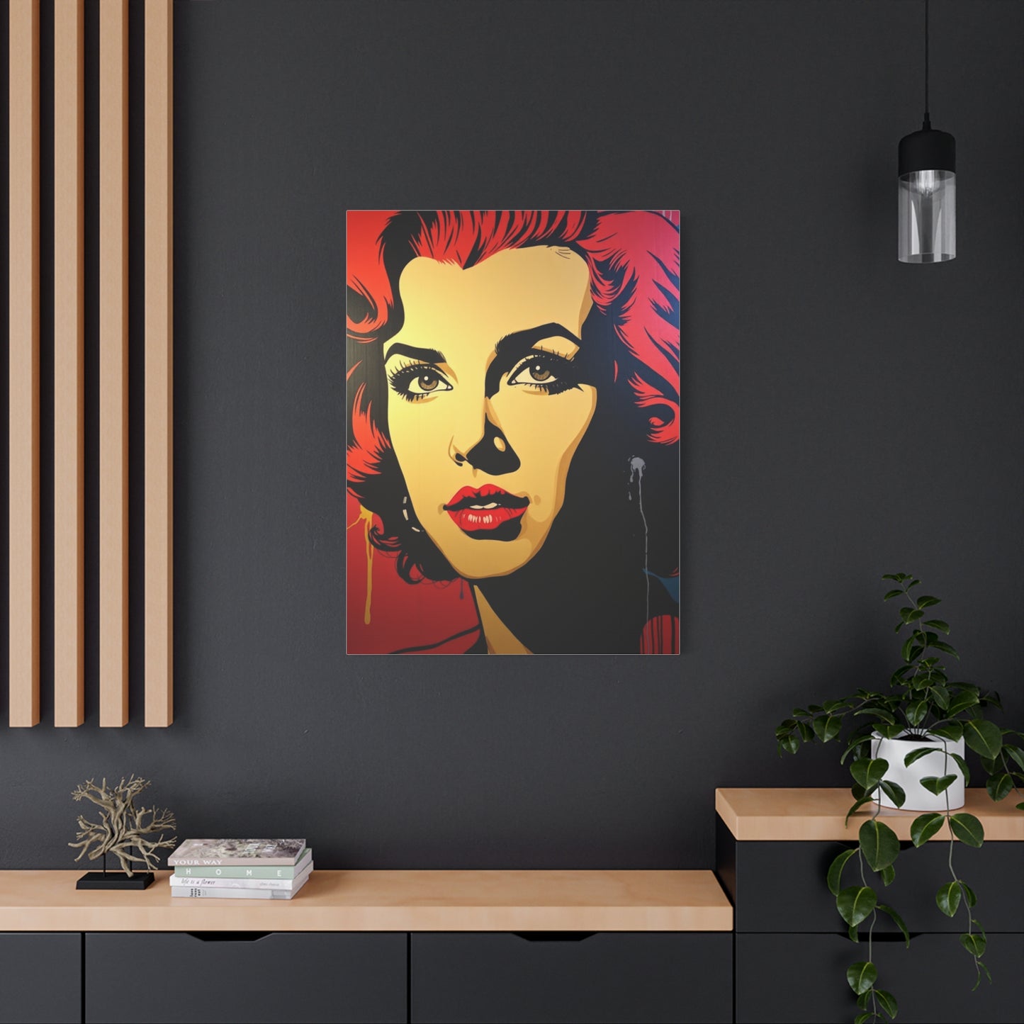 Opulent Pop Expression Wall Art & Canvas Print
