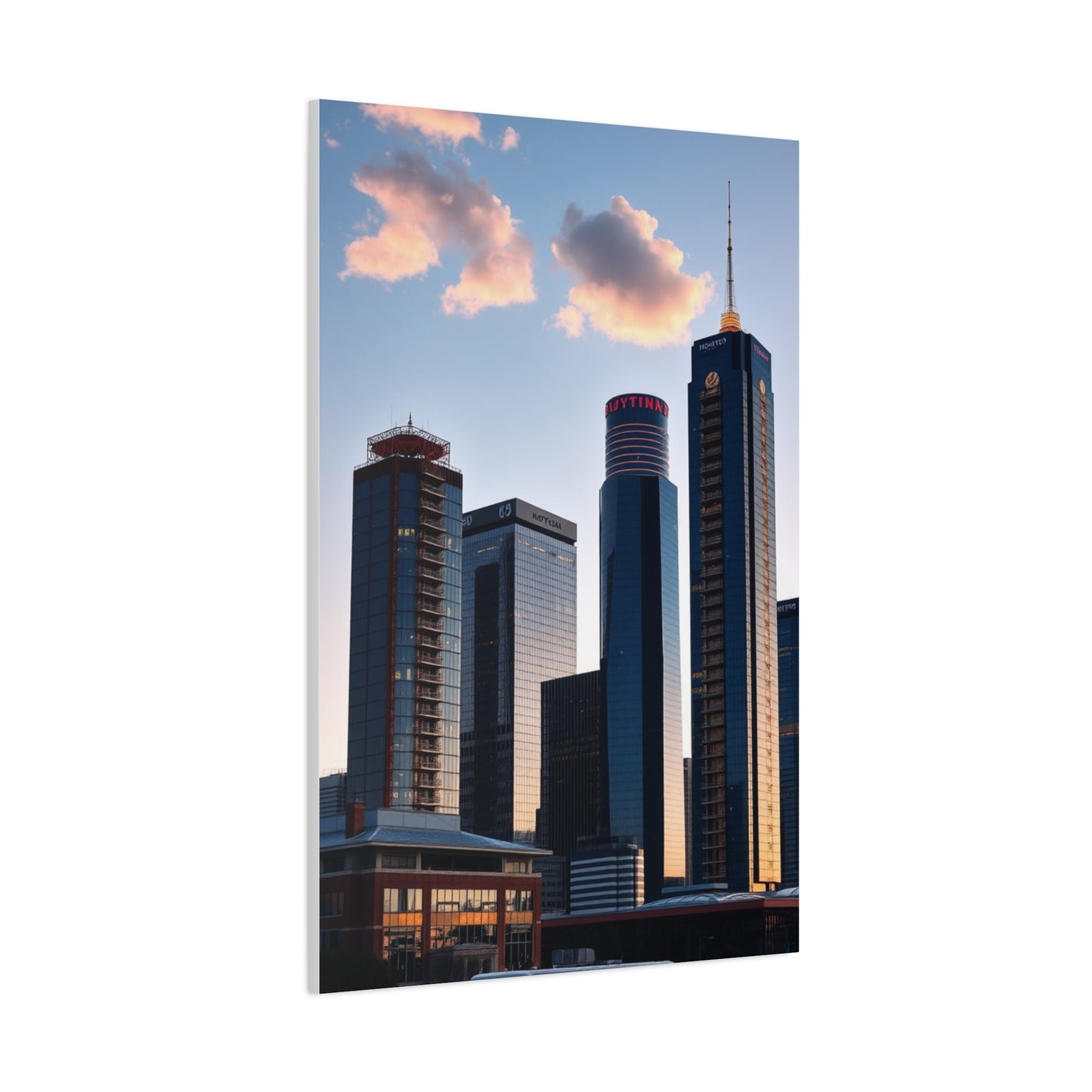 Masterpiece Houston Skylines Art Vision Wall Art & Canvas Print