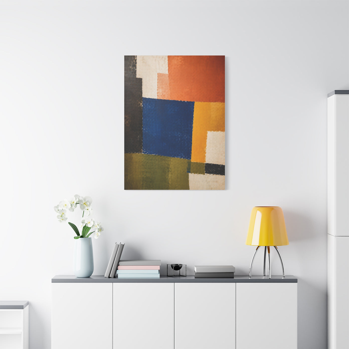 Modern Color Field Collaboration Wall Art & Canvas Print