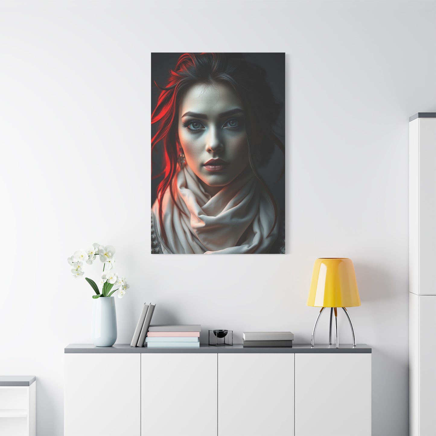 Supreme Black, White & Red Art Beautiful Collection Wall Art & Canvas Print