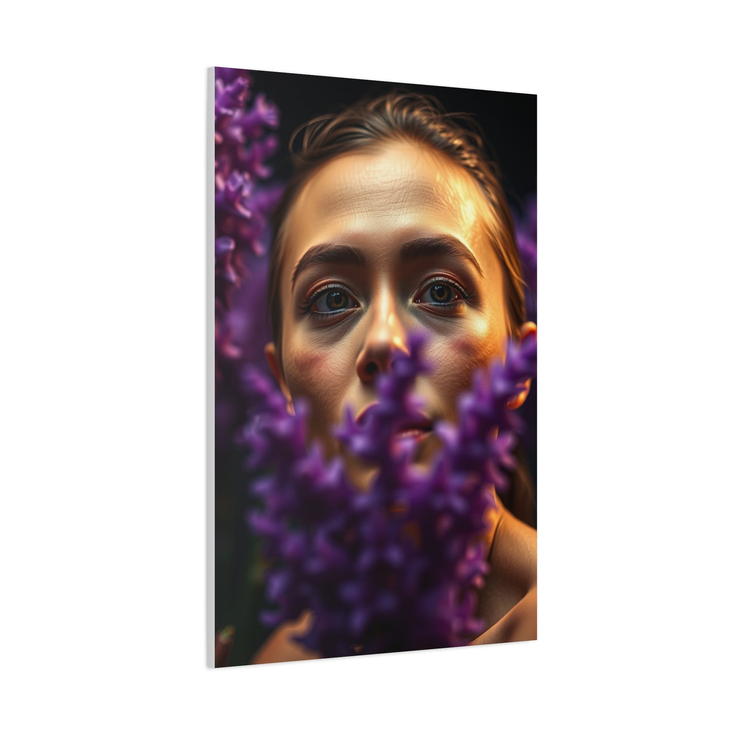 Opulent Orchid Impression Wall Art & Canvas Print