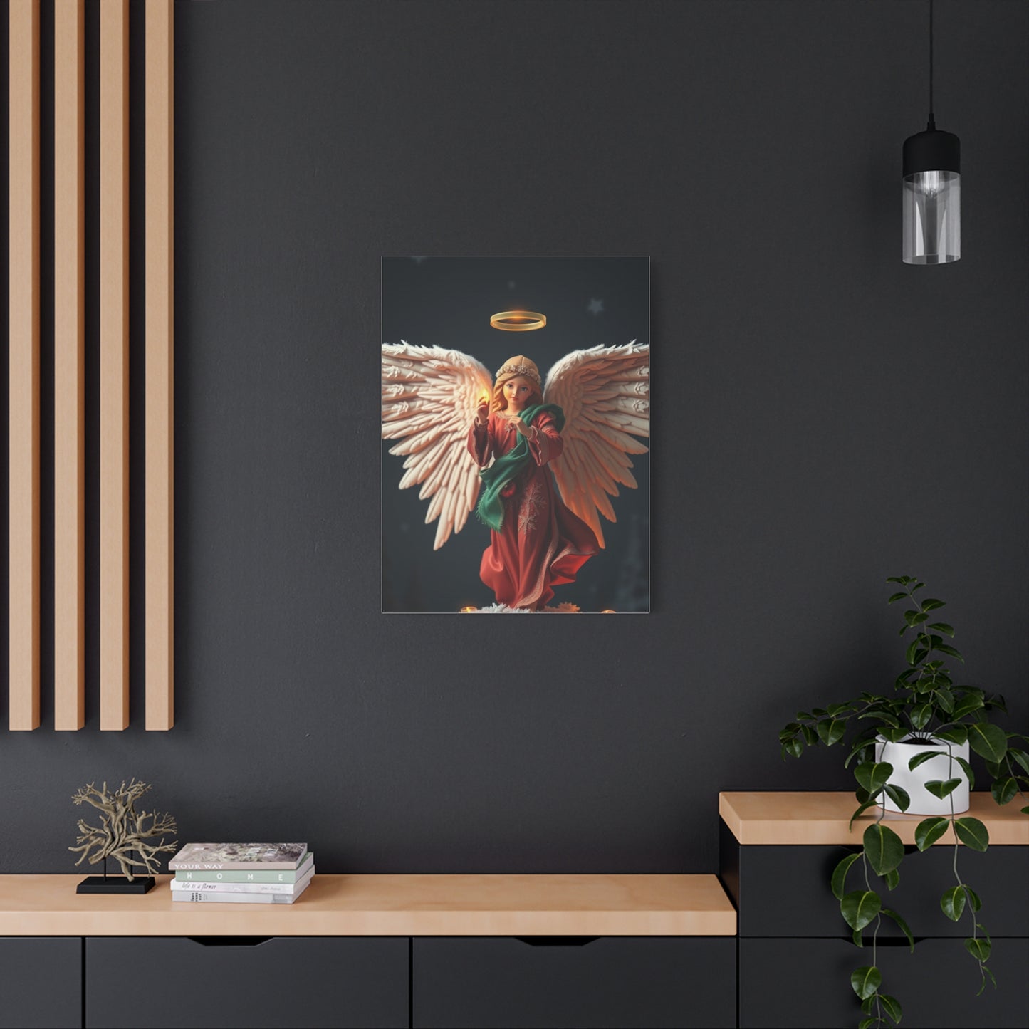 Christmas Angel Art Supreme Gallery Wall Art & Canvas Print