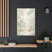 Soft Jungle Nursery Wildlife Tropical Wall Art & Canvas Print